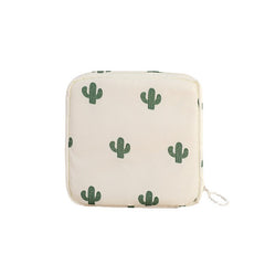 Cartoon Pattern Sanitary Napkin Bag Travel Storage Bag
