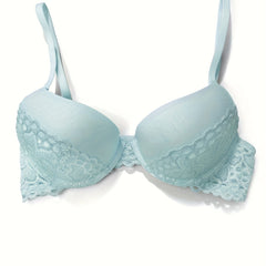 Lace Push Up Bra Comfy & Breathable Women's Lingerie