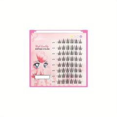 Natural Sunflower Cluster Lashes, Long Lasting, 8 Rows
