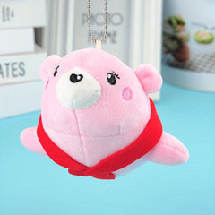 Sea Lion Bag Pendant Keyring Mini Plush Toy Doll