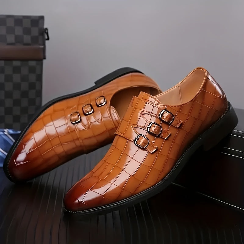 Boys' Soft Bottom Non Slip Dress Shoes