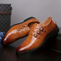 Boys' Soft Bottom Non Slip Dress Shoes