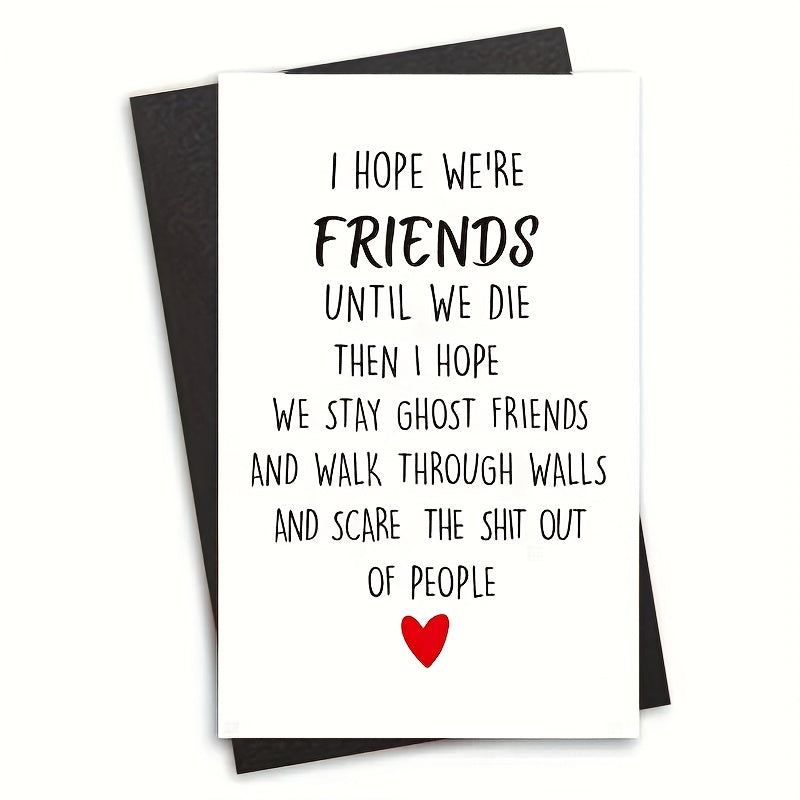 Funny Birthday Card For Friends - Hilarious Birthday Card For Men & Women