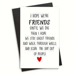 Funny Birthday Card For Friends - Hilarious Birthday Card For Men & Women