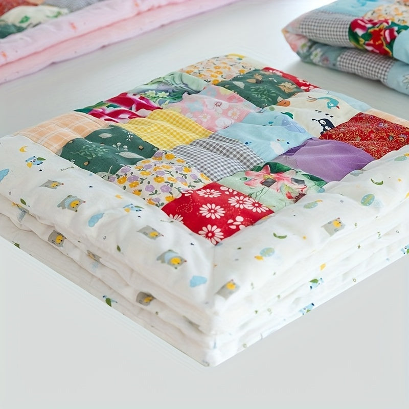 7pcs Twill Cotton Fabrics Fat Quarter Bundle DIY Quilting Fabrics