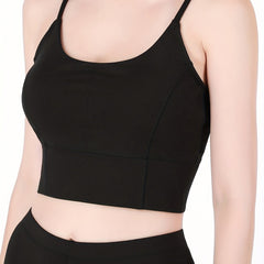 Workout Sports Bra Women Yoga Running Cami Crop Tank Top