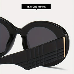 Men's Large Frame Tortoise Shell Round Sunglasses