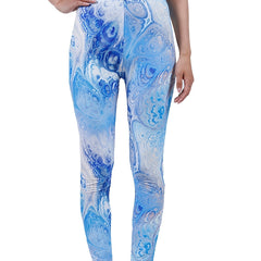 Women's Colorful Digital Print Sexy Leggings Stretch Workout Pants