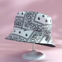 Vintage Flower Fisherman's Hat Sun Protection Bucket Hat