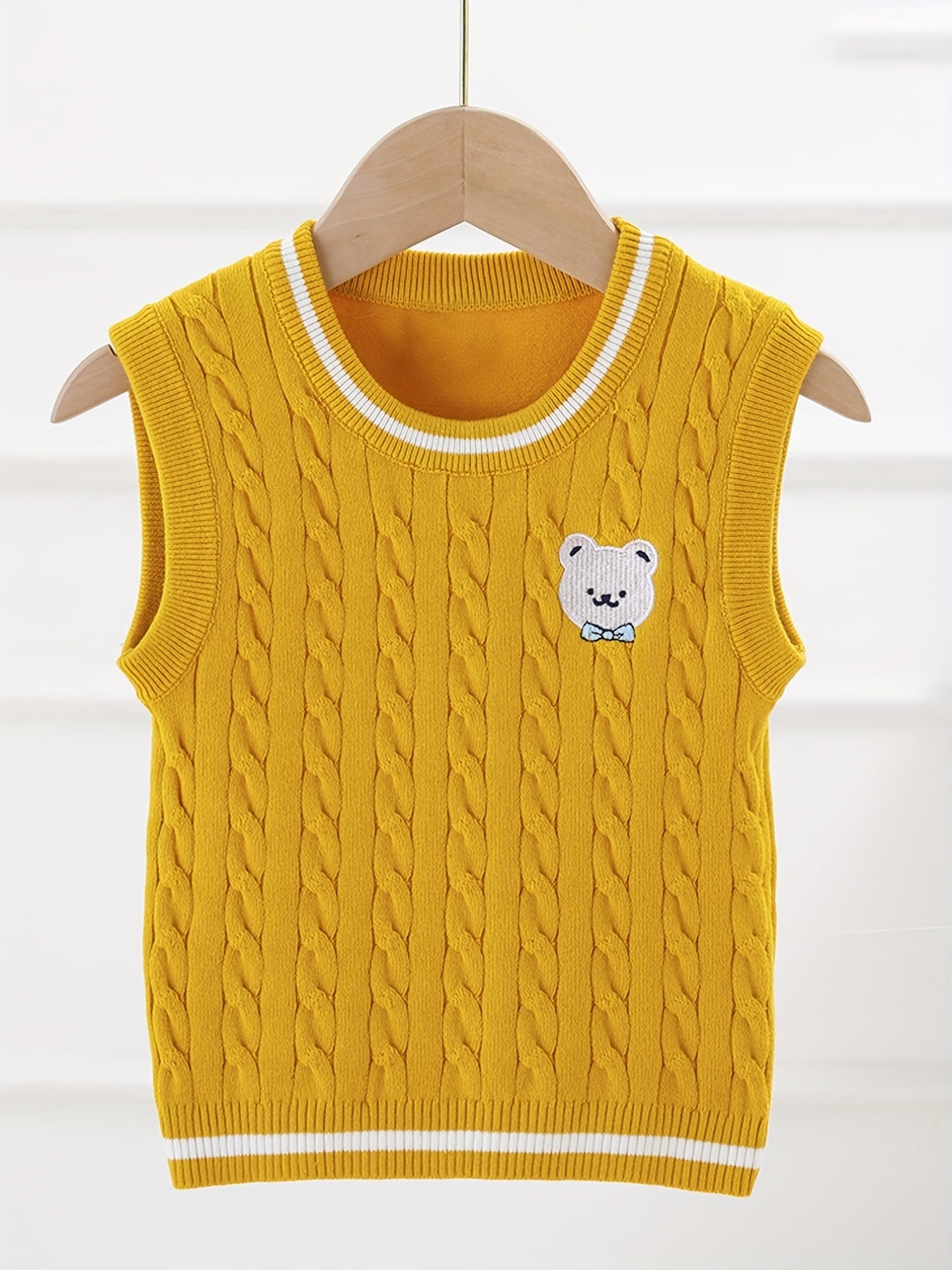 Toddler Boys Cartoon Knitted Sweater Pullover