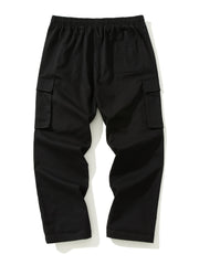 Men's Aa Pattern Print Cropped Cargo Pants