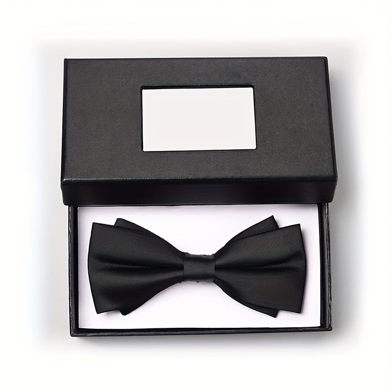 Men's Bow Tie For Banquet Wedding Father's Gift