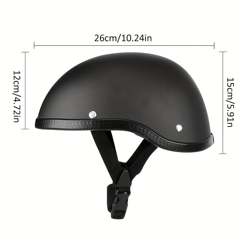 Open Face Helmet Vintage Motorcycle Half Helmet For Summer Men