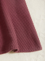 Girls Plaid Print Pleated Skirt Short Length Preppy Style