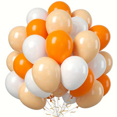 30 Orange Latex Balloon For Party Decoration