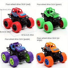 2pcs Off-road Engineering Inertial Stunt Vehicle