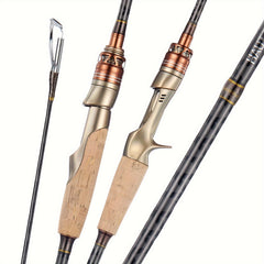 HAUT TON 2 Section Spinning Casting Fishing Rods 1 8m 2 1m 5 9ft 6 9ft