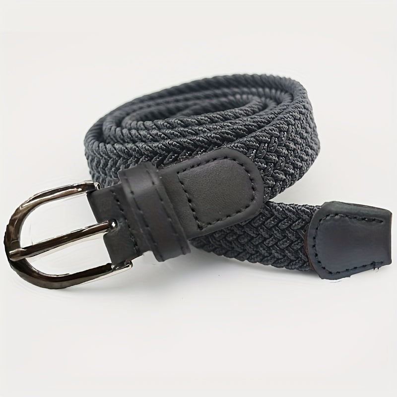 Boys Lightweight Braided Elastic Belt Holiday Gift