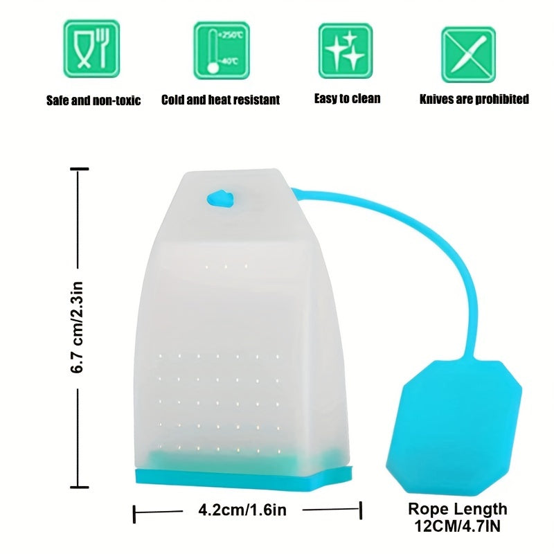 Silicone Tea Infuser Reusable Tea Bags Strainer