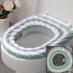 Thick Toilet Seat Cushion Plush Cover for Patient