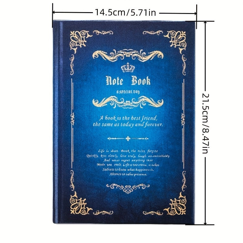 Magic Notebook Hardcover Lined Diary A5 Retro Writing Rules Magic Diary 240 Page