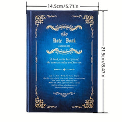 Magic Notebook Hardcover Lined Diary A5 Retro Writing Rules Magic Diary 240 Page