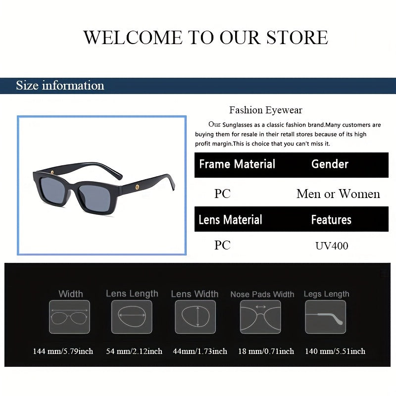 Men's Retro Small Frame Sunglasses for Travel Hipster