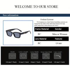 Men's Retro Small Frame Sunglasses for Travel Hipster