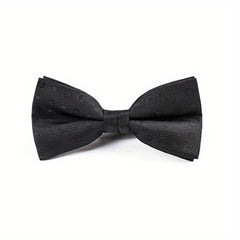 Men's Polka Dot Circle Bow Tie Classic Bow Tie Collar Flower