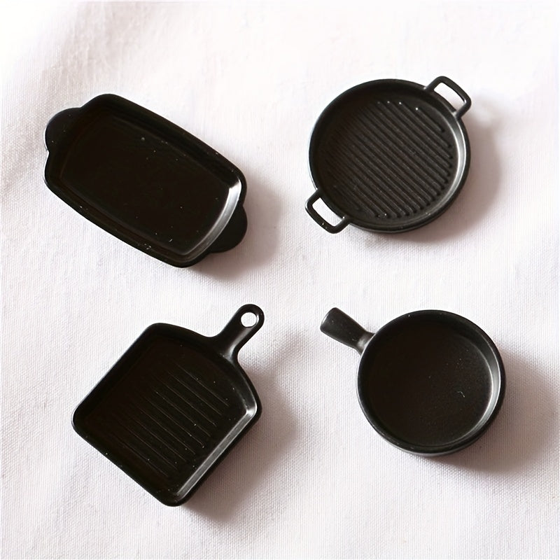 Kitchen Toys Dollhouse Steak Plate Doll House Accessories