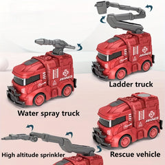 Inertia Simulation Toy Car 4-Piece Set