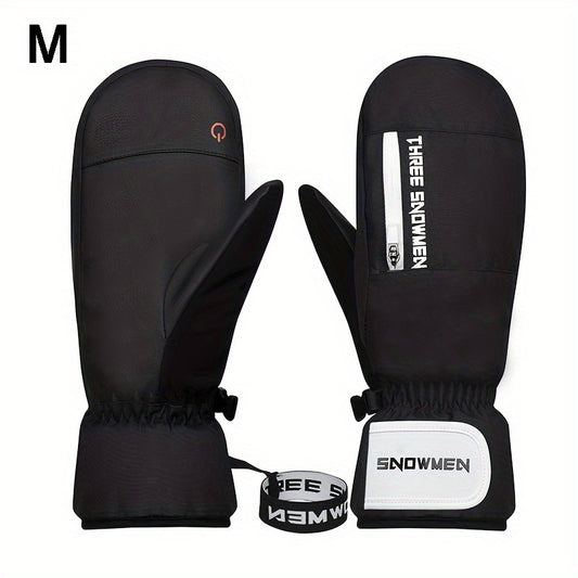 Unisex Winter Skiing Gloves Waterproof Warm Keeping Touch Screen Snowboarding