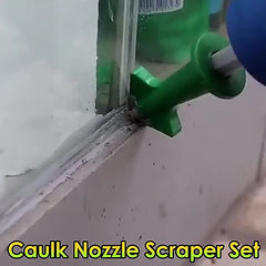5pcs Caulking Nozzle Applicator Set for Tile Brick Joints Floor Silicone