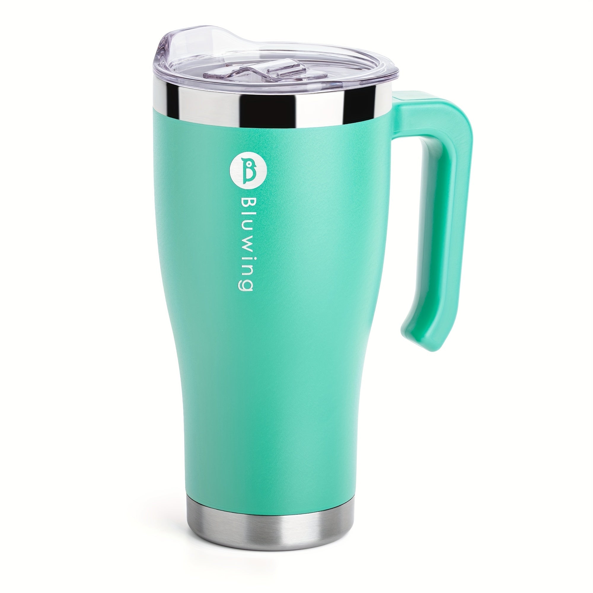 30 Oz Stainless Steel Tumbler Double Wall Insulated Travel Mug with Handle