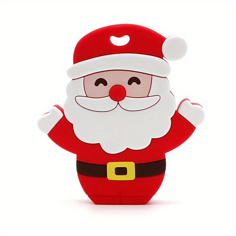 Silicone Christmas Teether For Baby Boys And Girls