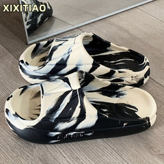 XIXITIAO Boys Non Slip Open Toe Slippers Indoor Outdoor Pool Beach Lightweight