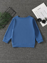 Boo And Pumpkin Print Boys Sweatshirt