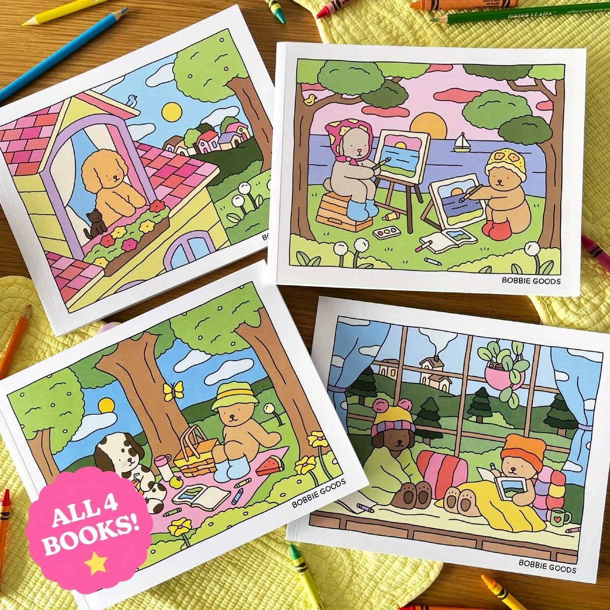 Bobbie Goods Whimsical Creature Coloring Pages for Creative Joy
