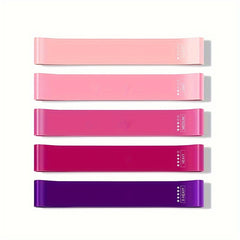 5pcs Yoga Fitness Resistance Bands Elastic Stretching Band
