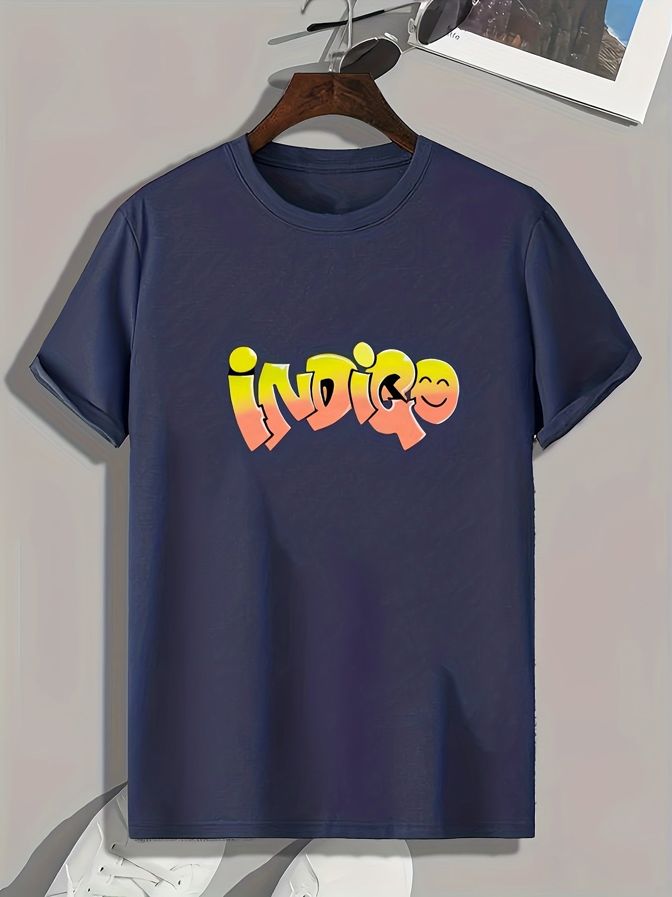 INDIG Print Men's Graphic T-Shirt for Summer