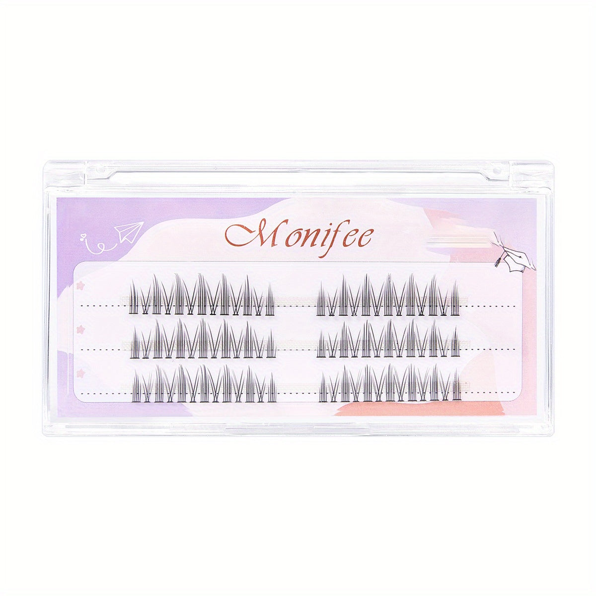 Sunflower Comic Eye Lashes for Novice