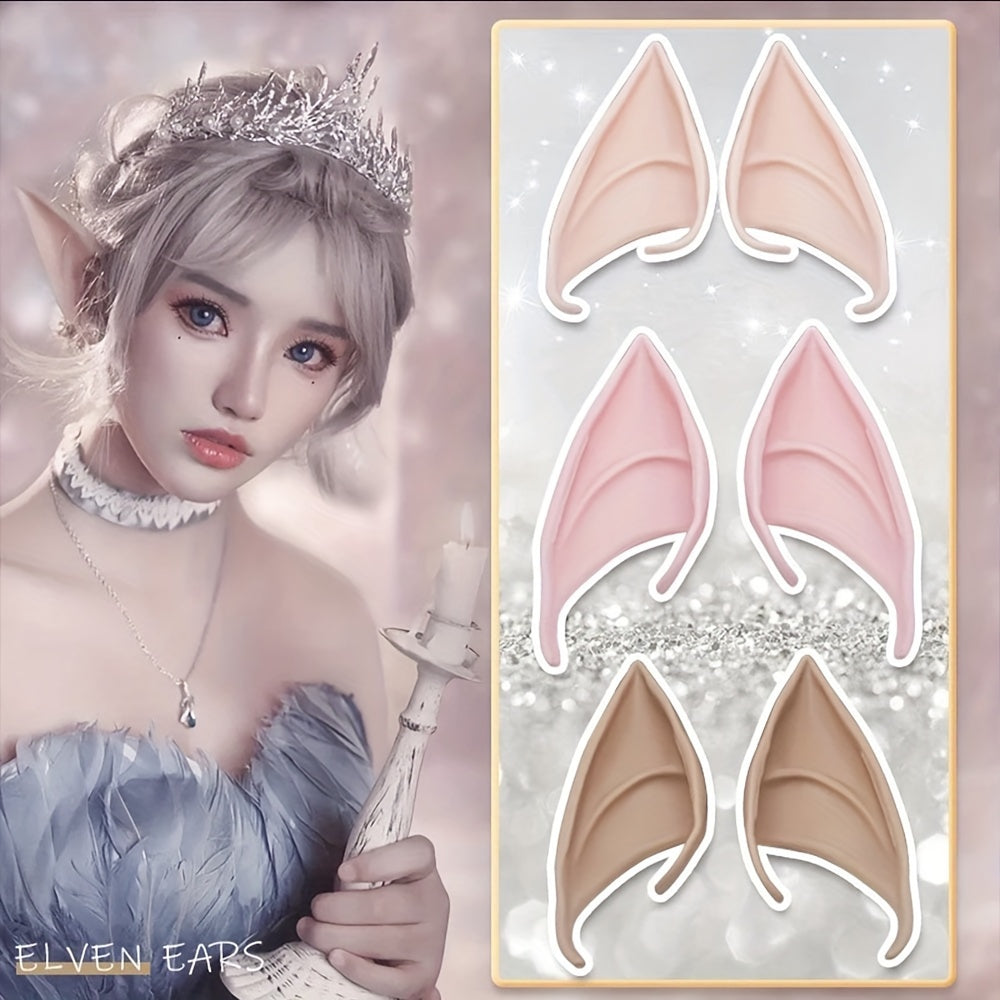 Angel Elf Ear Props For Fairy Cosplay Costume Accessories Halloween Decoration