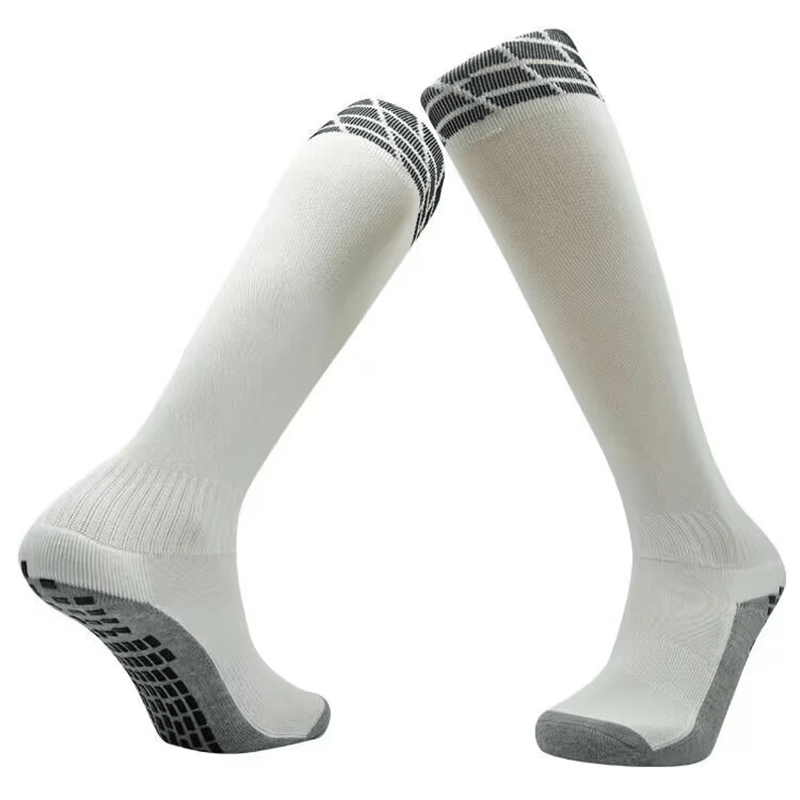 Breathable Silicone Non slip Football Mid calf Socks