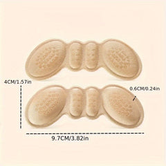 Soft High Heel Pads Heel Stickers Size Adjustments For Women's Shoes