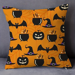 5pcs Halloween Pumpkin Pattern Fabric for Sewing Craft