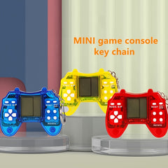 Boys Cartoon Mini Game Console Keychain Decorative Ornament Holiday Gift