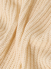 Women's Plus Size Casual Solid Bat Sleeve Turtleneck Sweater