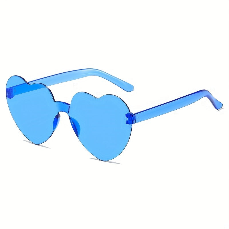 Jelly Heart Sunglasses for Sun Protection