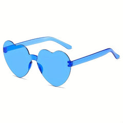 Jelly Heart Sunglasses for Sun Protection