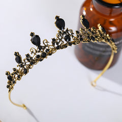 Rhinestone Baroque Crown Hairband Headband Party Favor Decorations